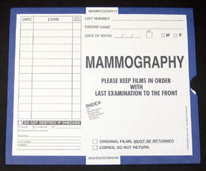 Filing Systems-X-Ray Down Size Insert Jackets