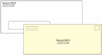 Envelopes: Computer Statement  / Invoices